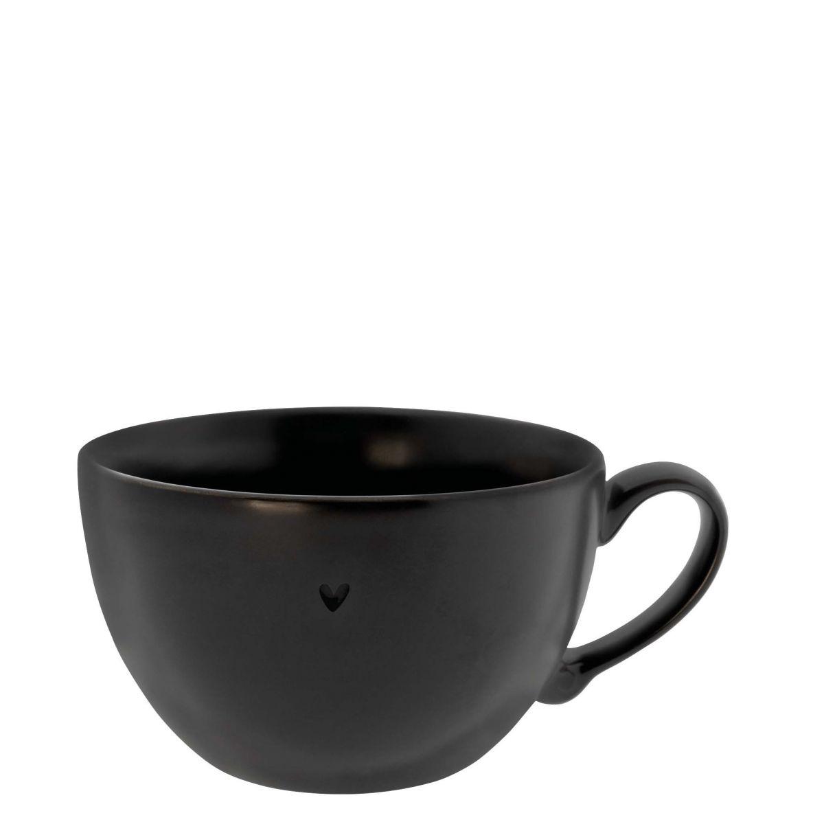 Bastion Collections Suppentasse schwarz matt