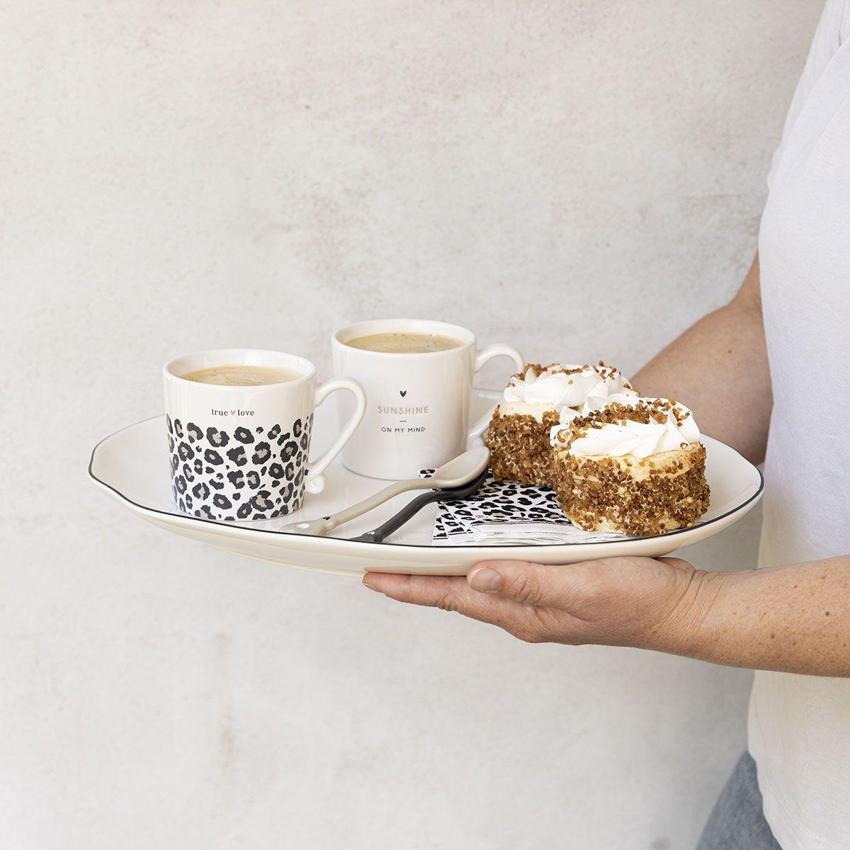 Tasse White/Leopard True Love