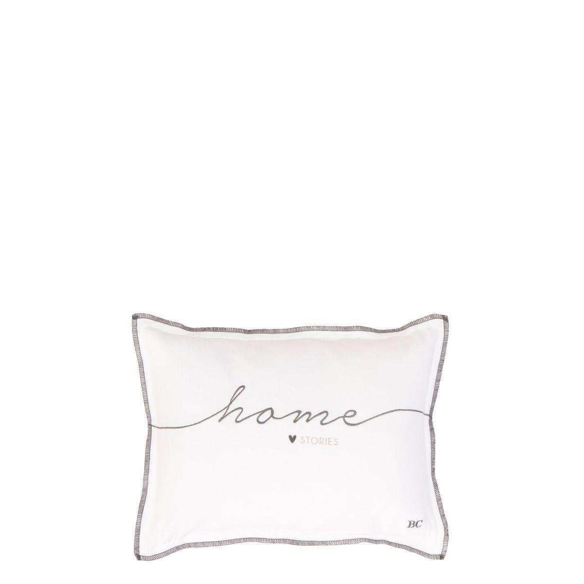 Kissen White Chambray Home Stories 25x35cm