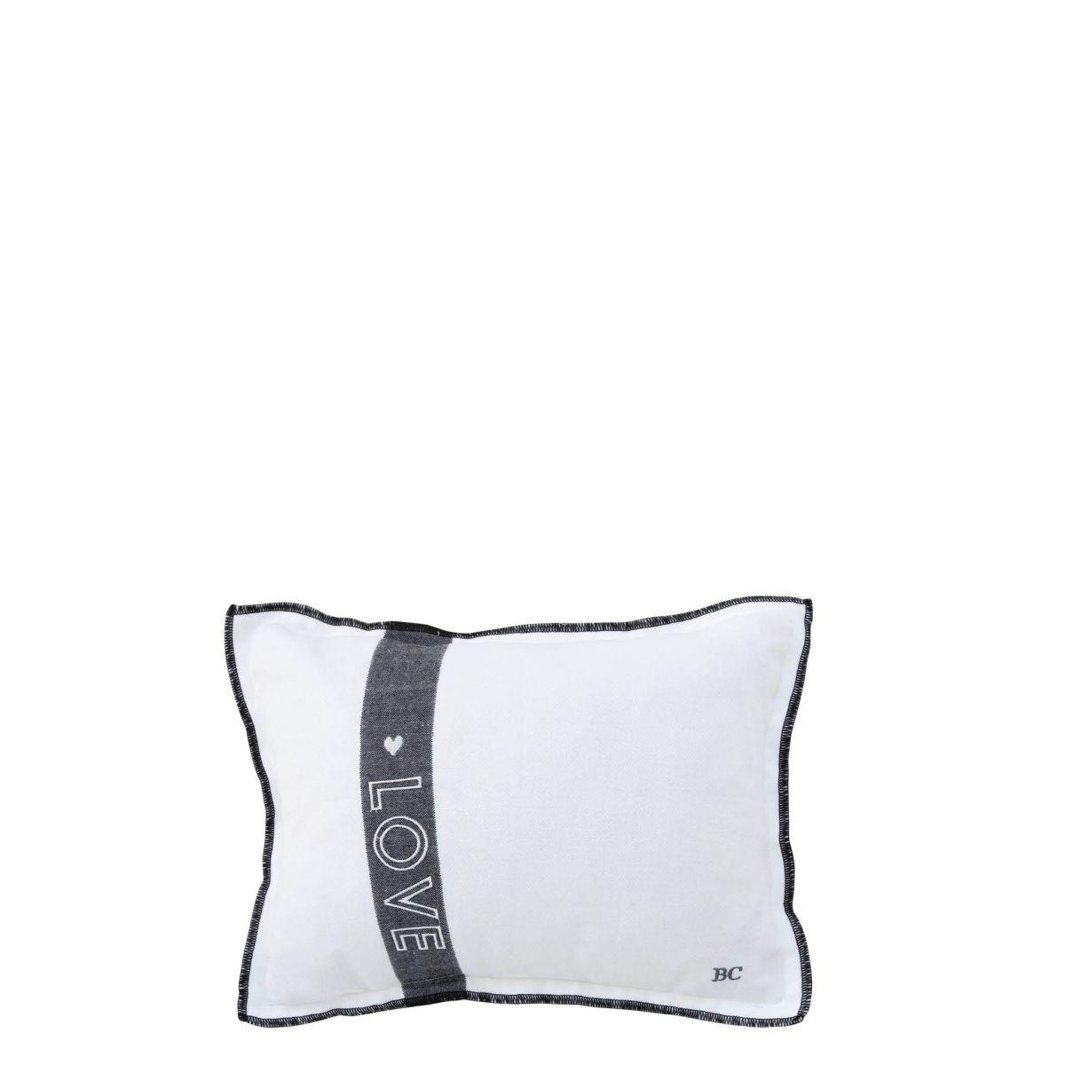 Kissen White Love 25x35cm