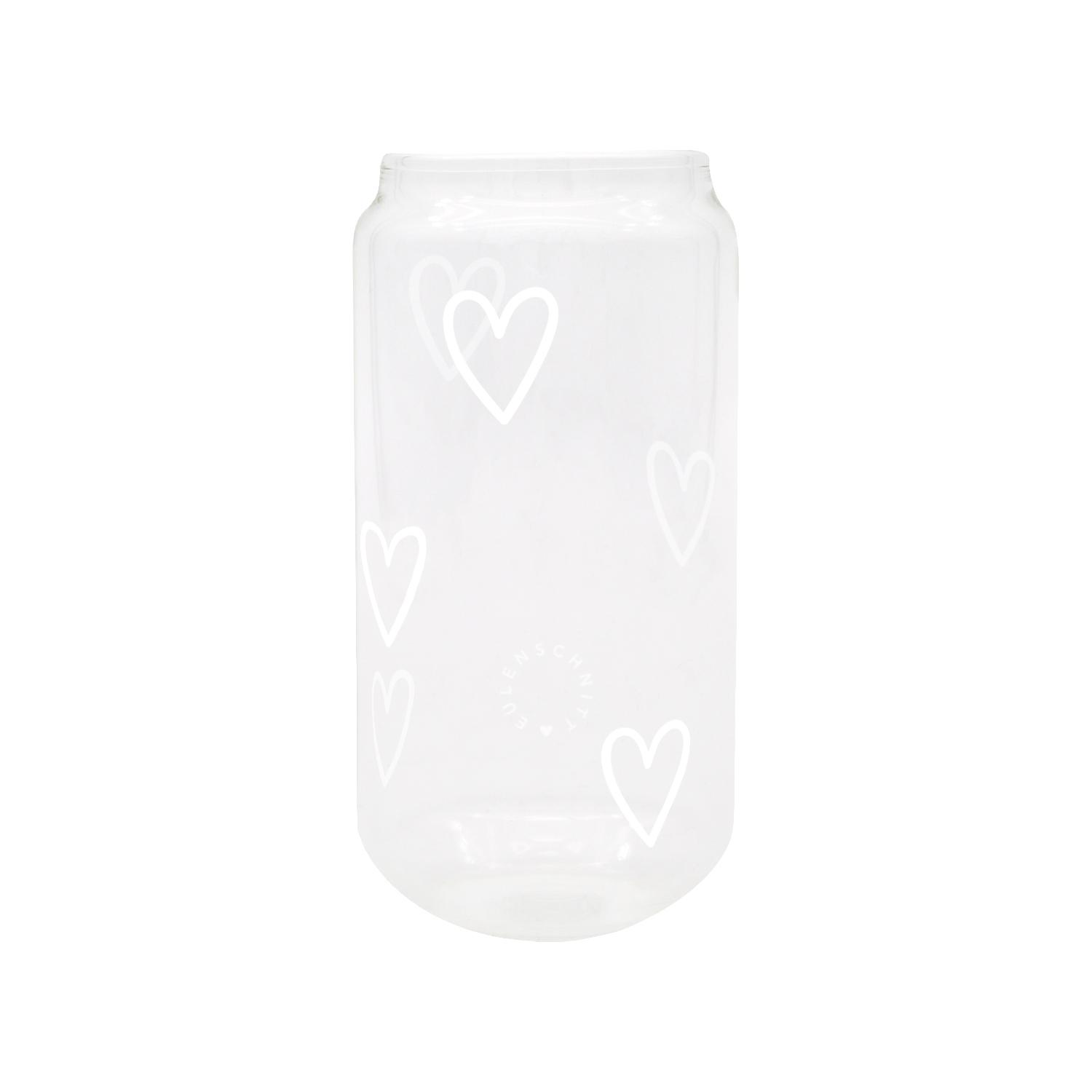 gl-116_canglass_herzen_freisteller Hohes Trinkglas Herzen