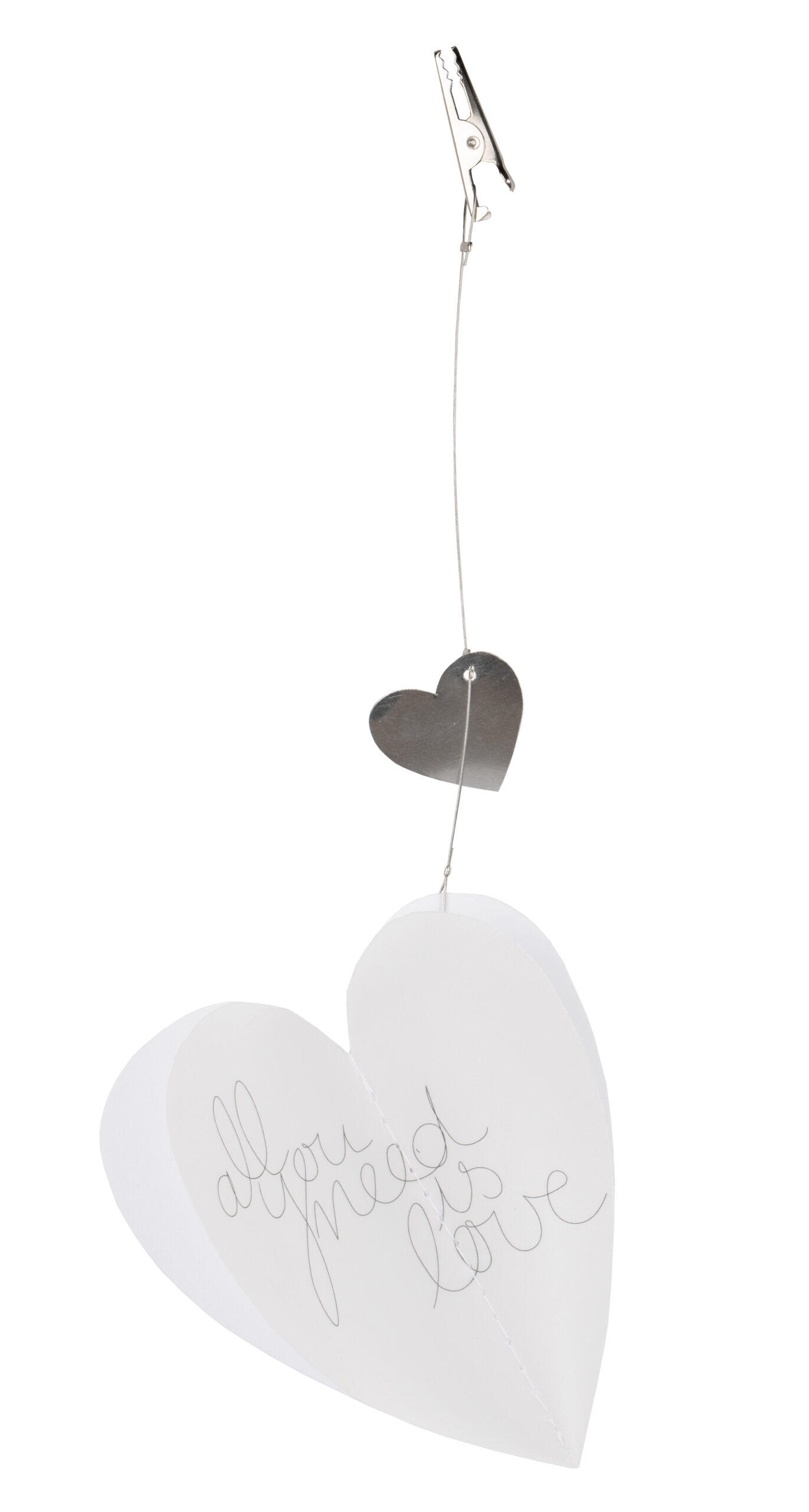 Herz-Clip - All you need is love