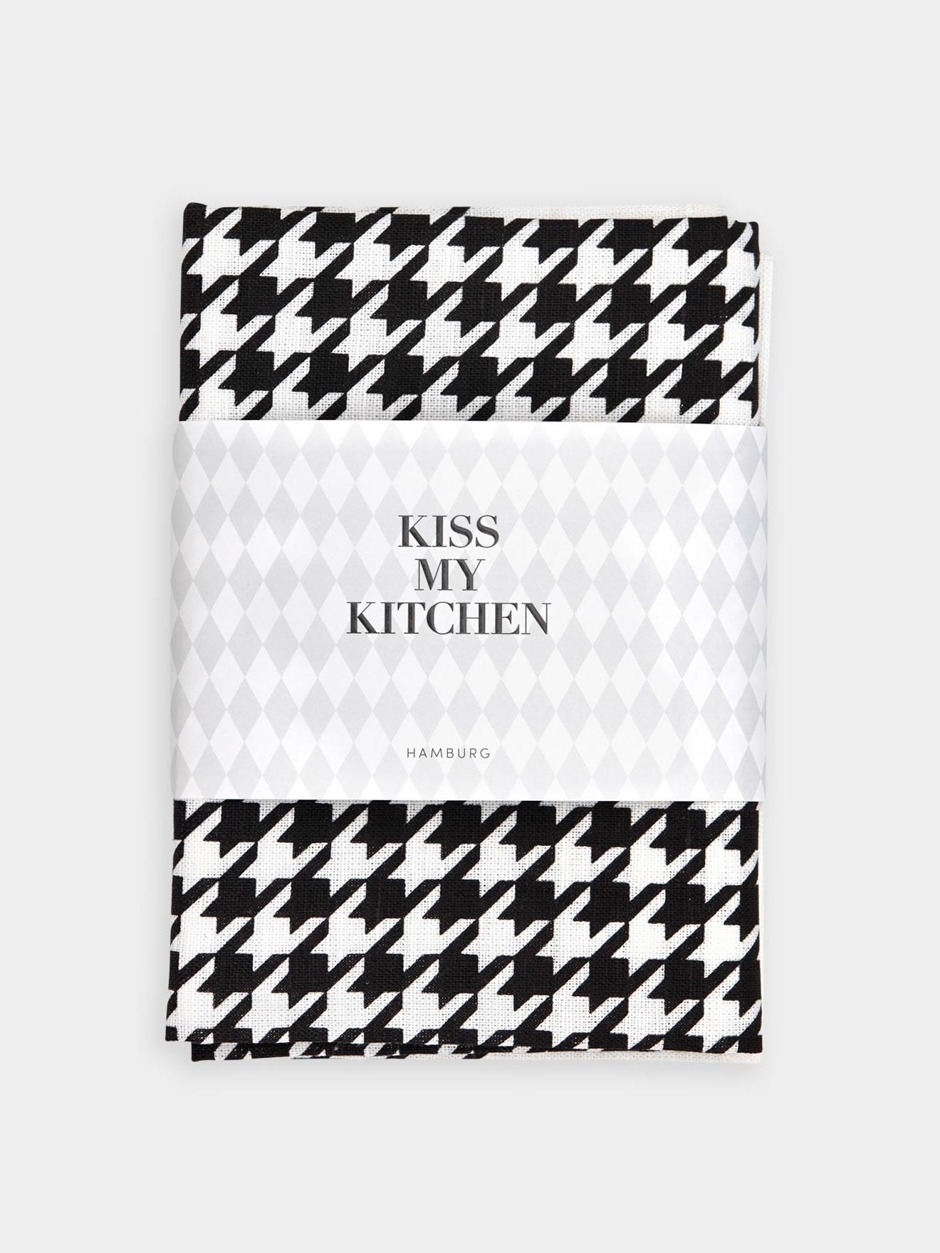 IMG_2687 Geschirrtuch Hahn white-black