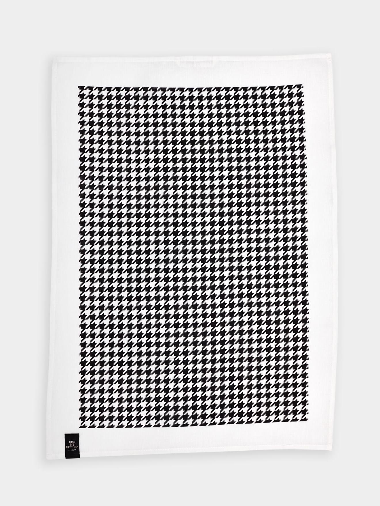 IMG_2689 Geschirrtuch Hahn white-black