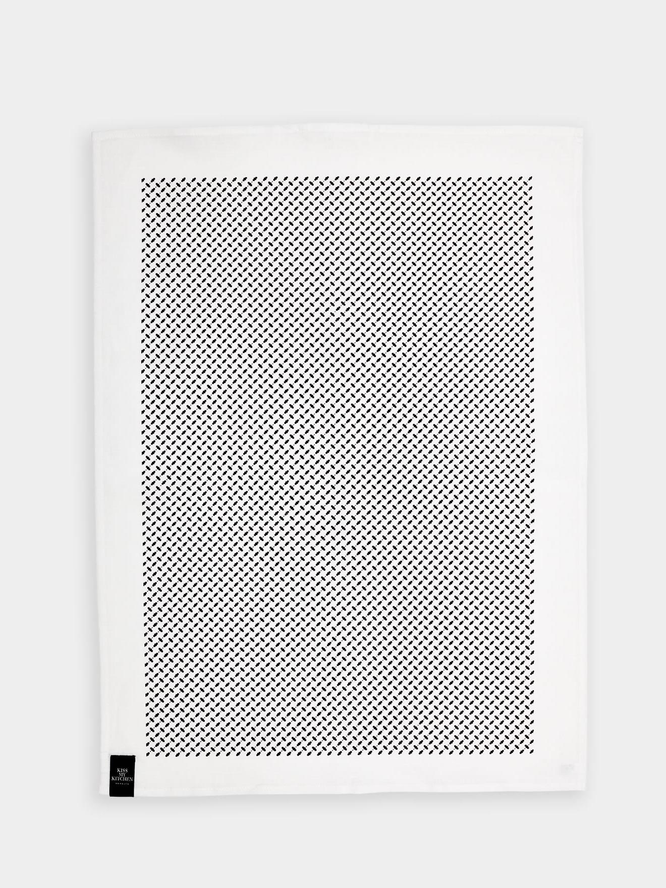 Geschirrtuch Pali Pur white-black