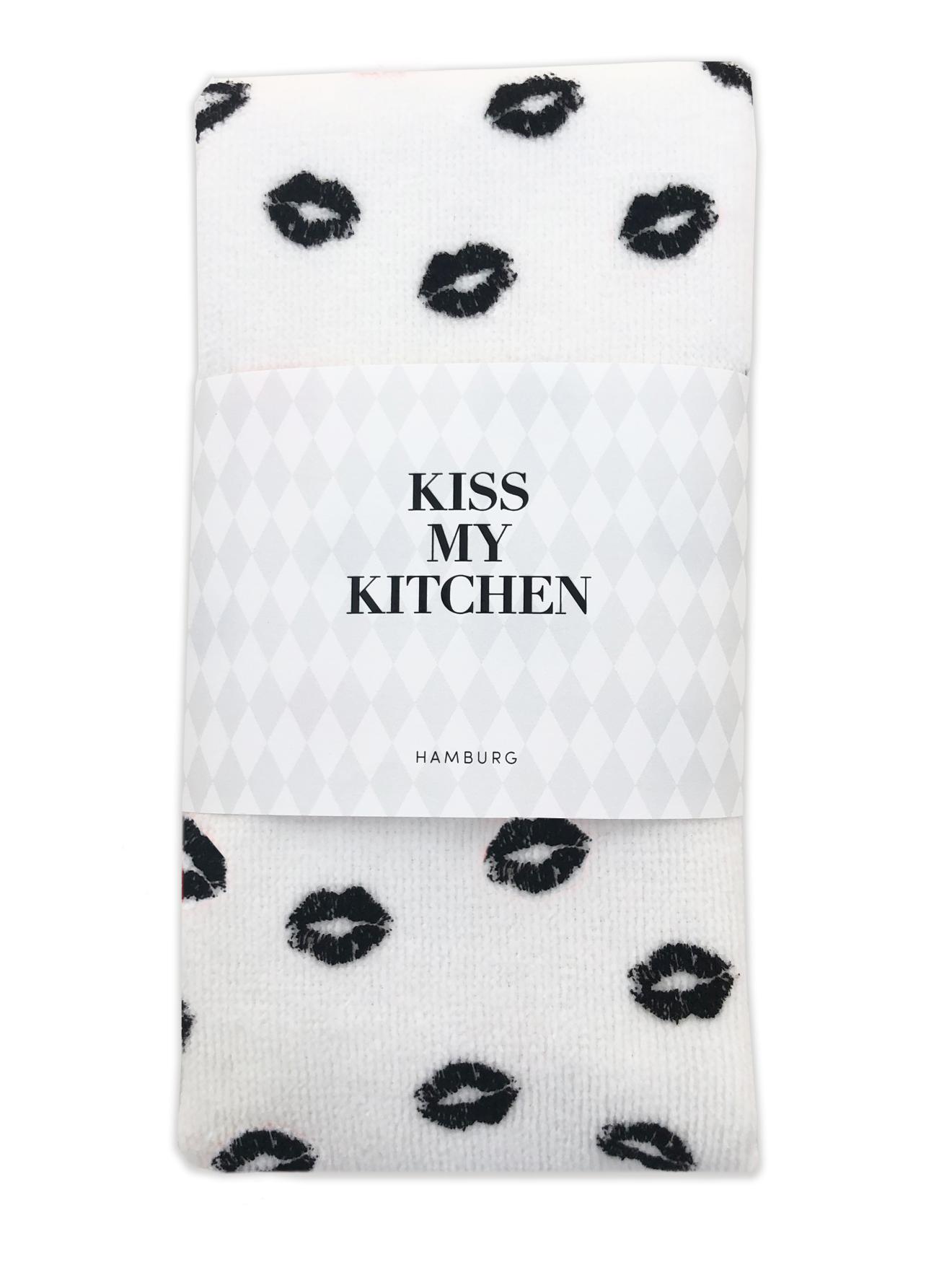 Küchenhandtuch Soft Cotton Kiss black
