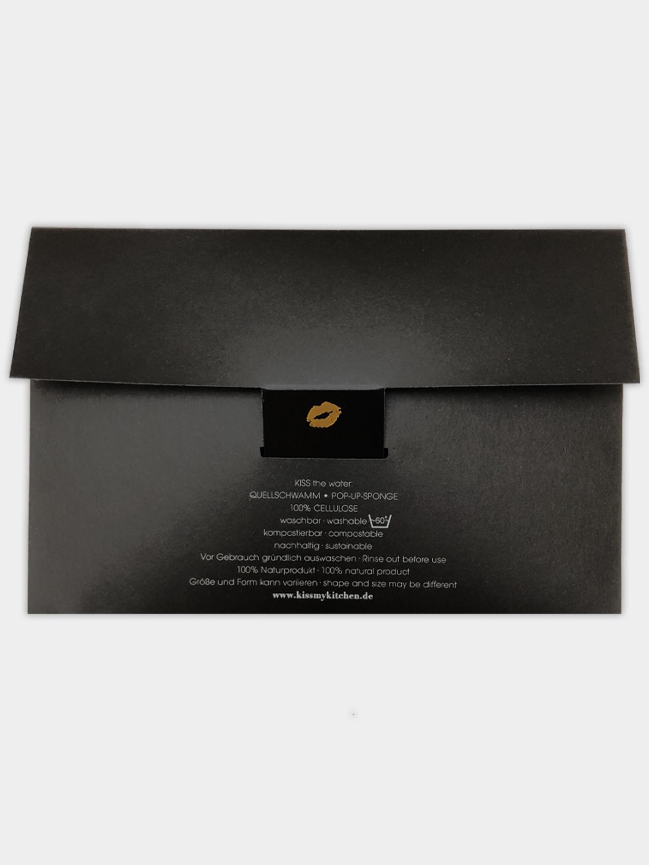 Pop Up Schwamm QS Kiss gold