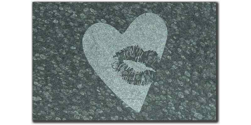 Pop Up Schwamm QS Lovekiss silber