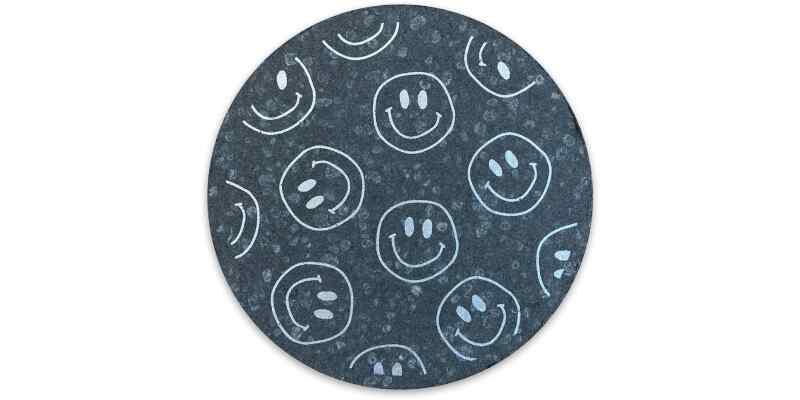 Pop Up Schwamm QS Smile silber