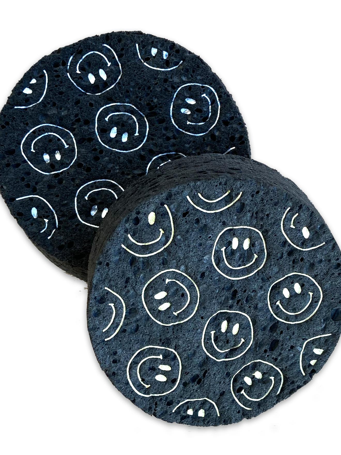 Pop Up Schwamm QS Smile silber