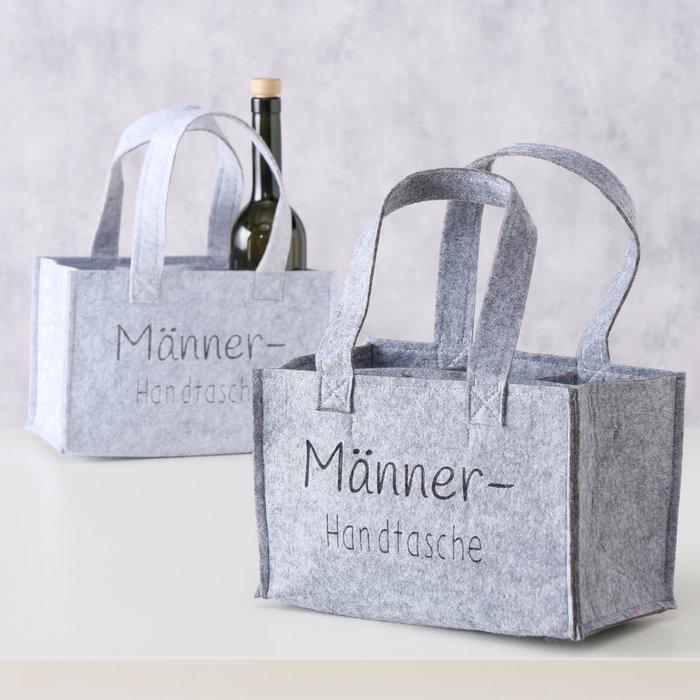 Flaschenträger - Männer Handtasche