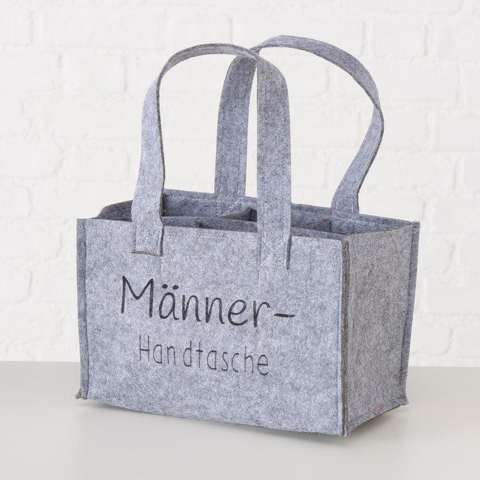Flaschenträger - Männer Handtasche