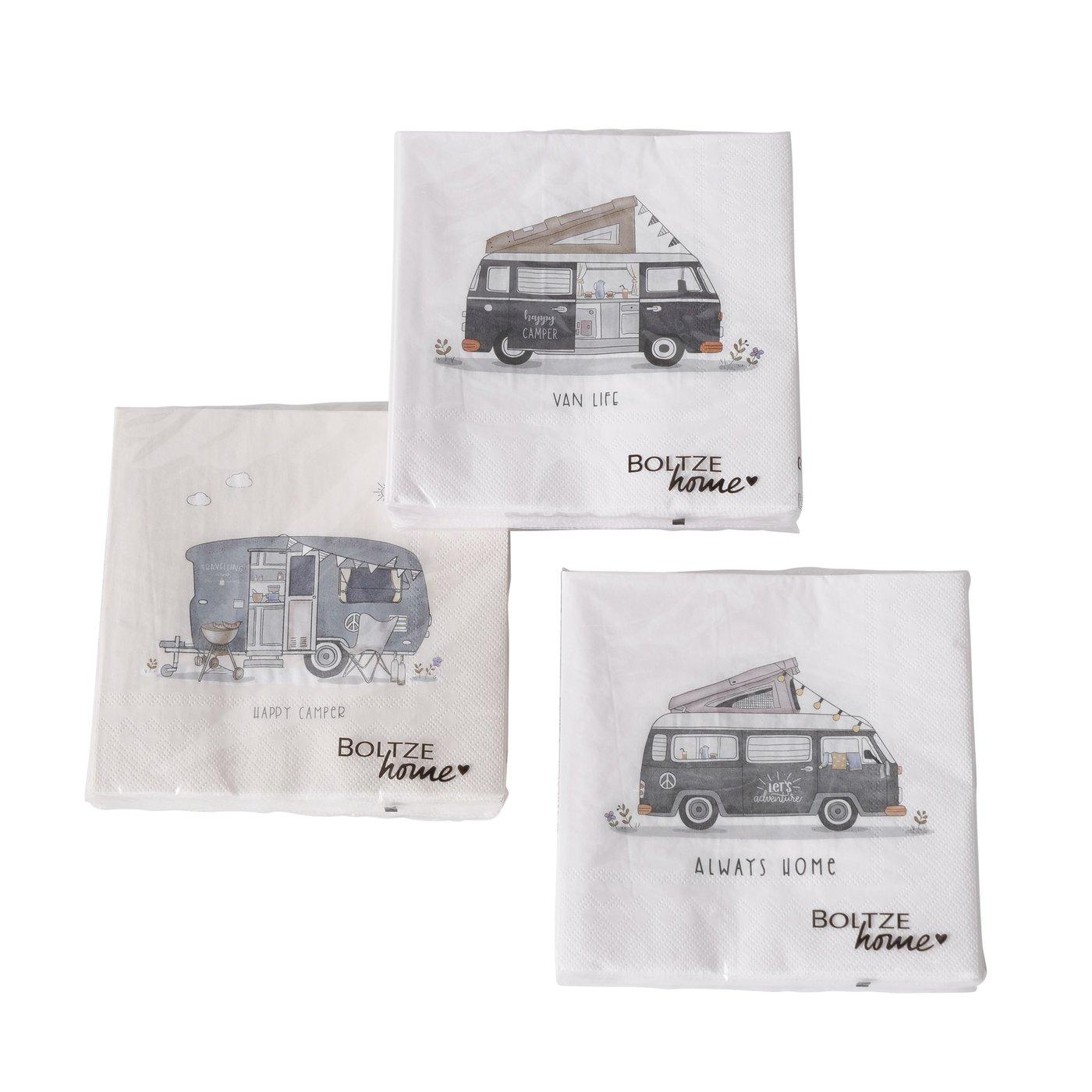 Servietten Vanlife 3 Sorten