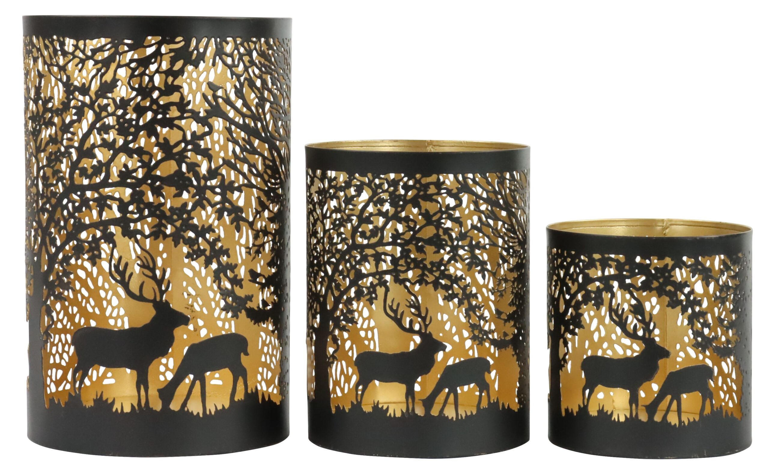 Windlichter Cerro D‘Oro 3er Set