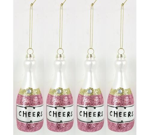 Glasschmuck Cheers 4er Set