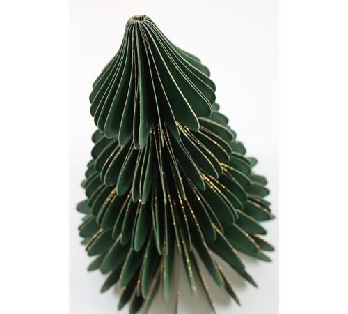 Dekobaum Honeycomb dunkelgrün 25cm