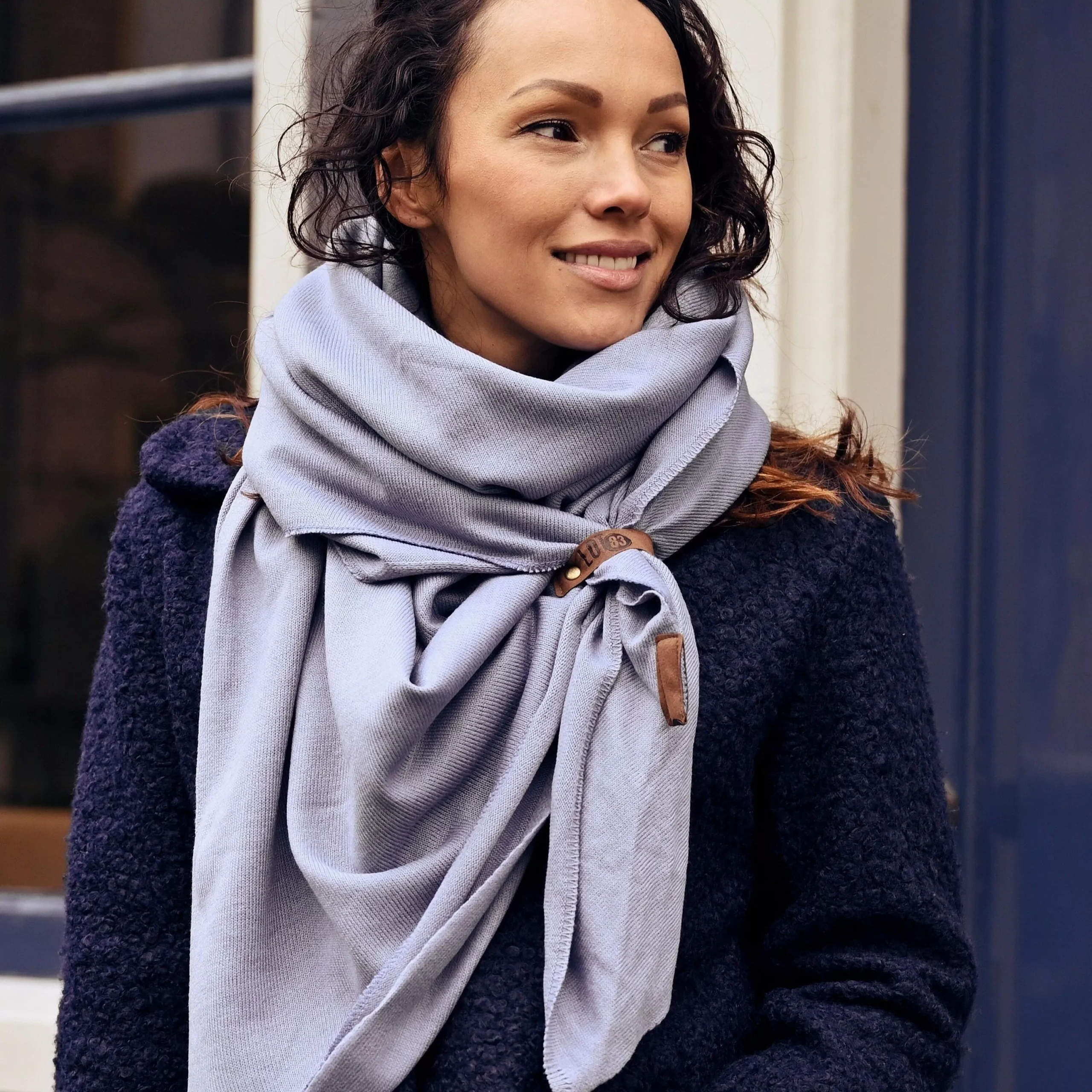 Lot83 Schal Fien lavendel