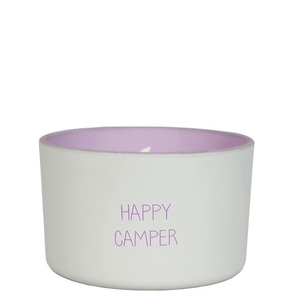 Kerze Outdoor - Happy Camper