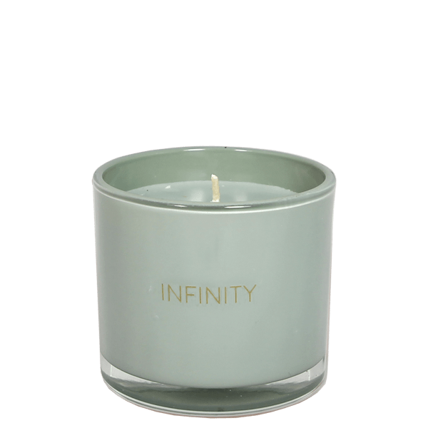 Kerze mit Armband Infinity