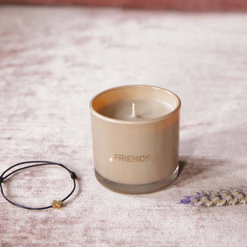 wbr.006.04 Kerze mit Armband Friends