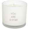 Kerze mit Armband You are a Star