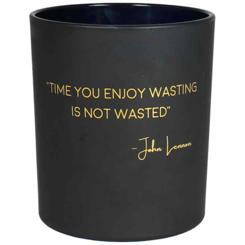 Kerze Quotes - Time you enjoy wasting is not wasted