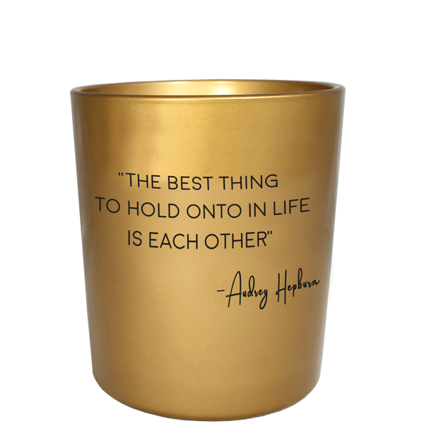 Kerze Quotes - The best thing to hold onto in life is each other