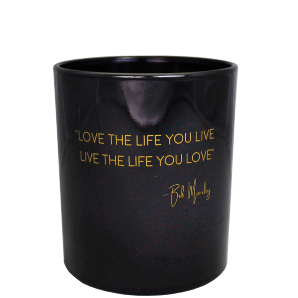 xbg.9010.sbl3 Kerze Quotes - Live the life you love