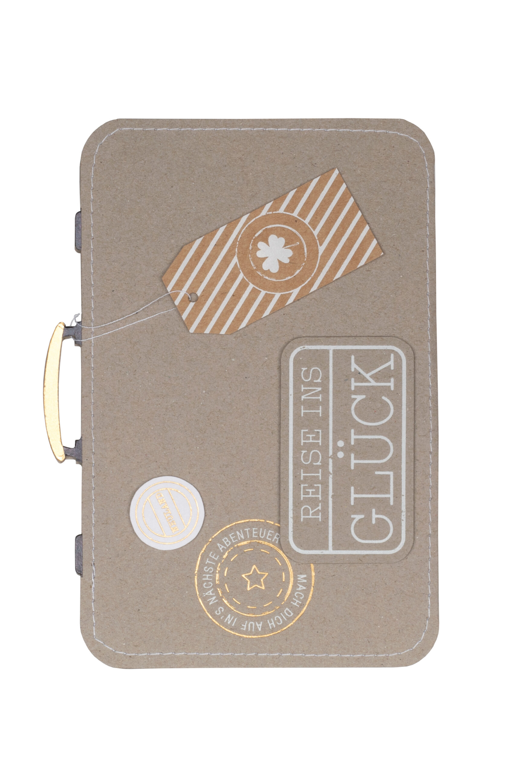 Räder Kofferkarte Reise ins Glück