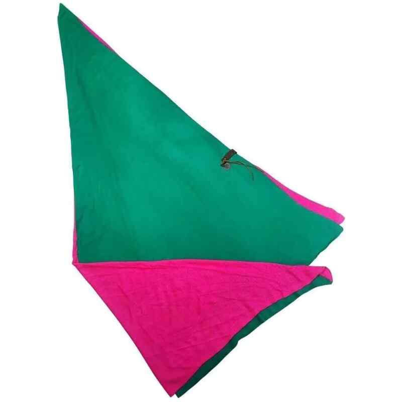 Lot83 Schal Fien Twin grün rosa