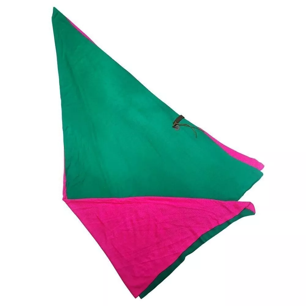 Lot83 Schal Fien Twin grün rosa