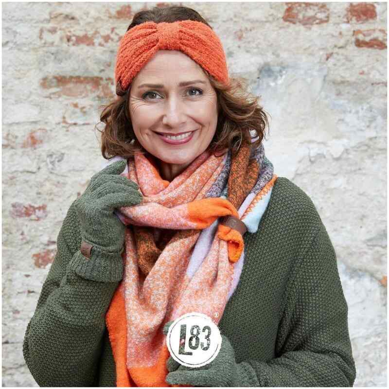 Lot83 Schal Nina Ruit Orange