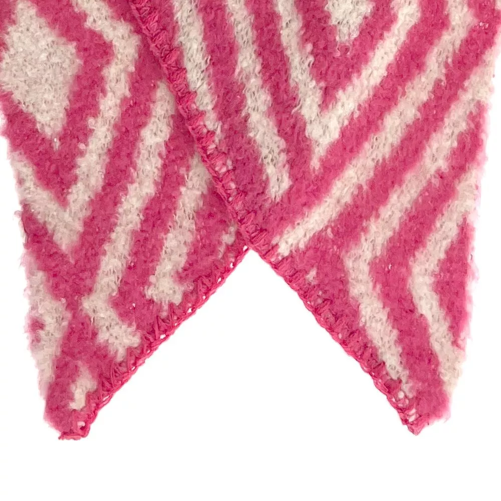 Lot83 Schal Fem artic Offwhite pink