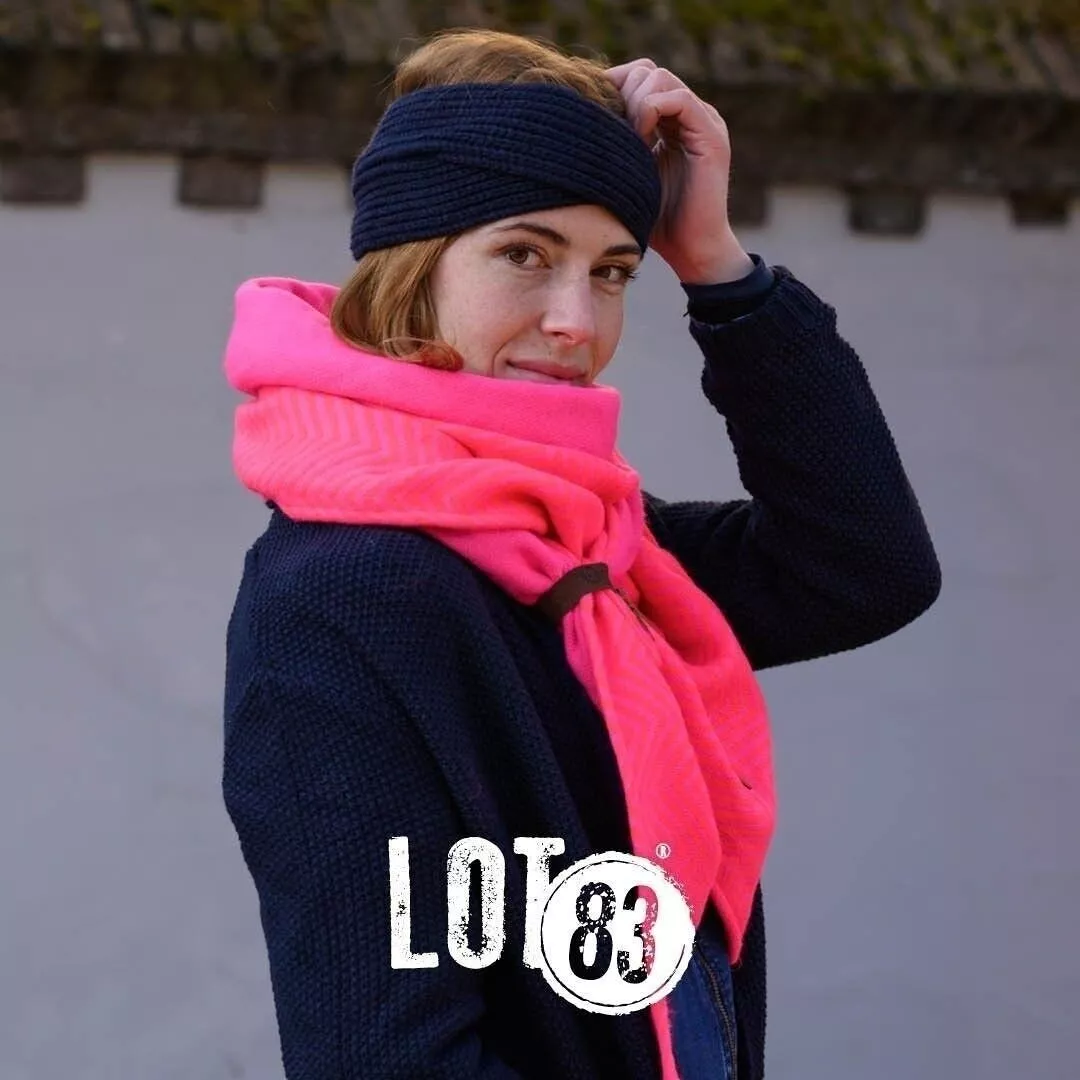 Lot83 Schal Saar fuchsia