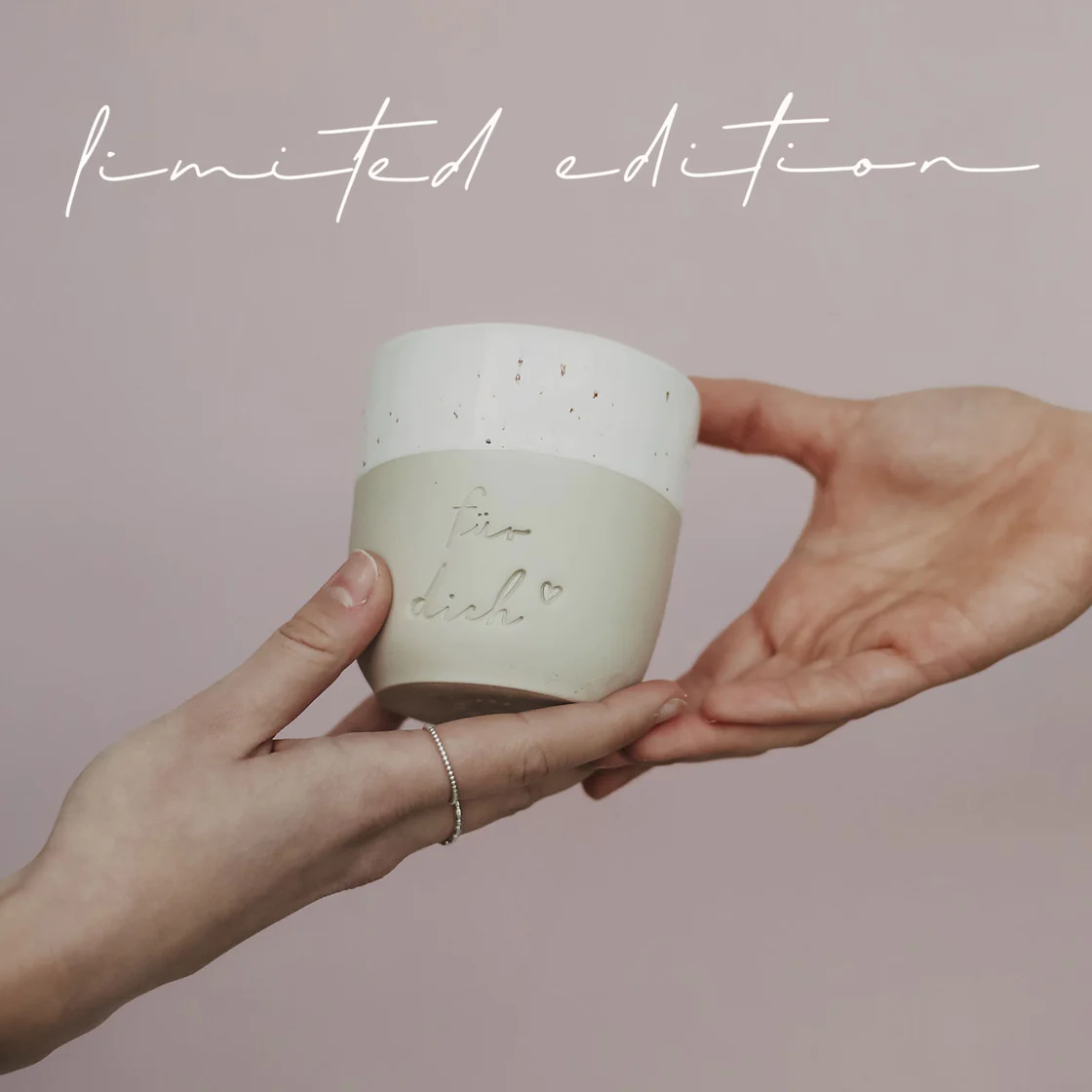 IMG_3081 Eulenschnitt Becher Für dich - limitiert