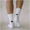 IMG_3089 Eulenschnitt Socken Herz weiß