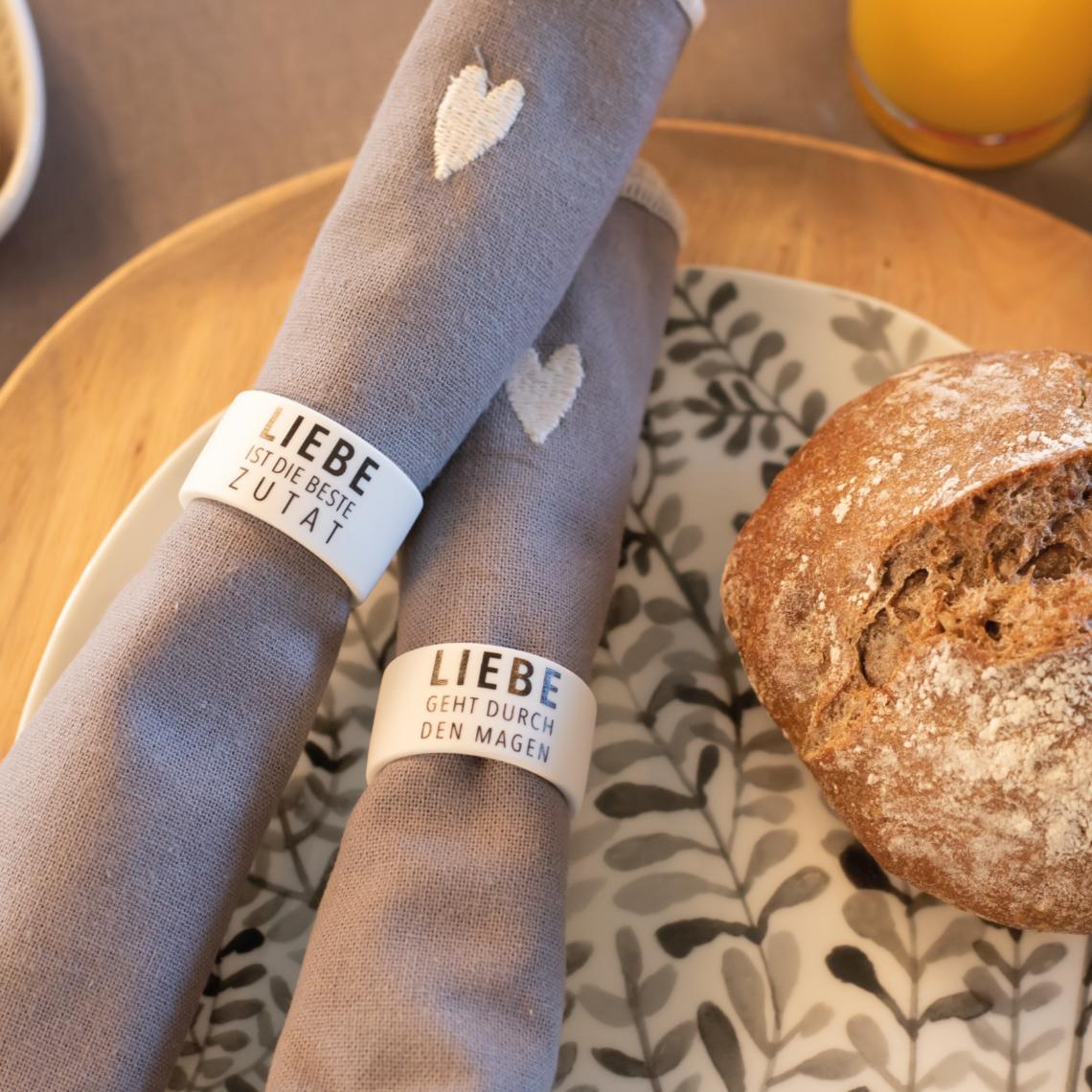 Räder Serviettenring Porzellan Liebe 2er Set