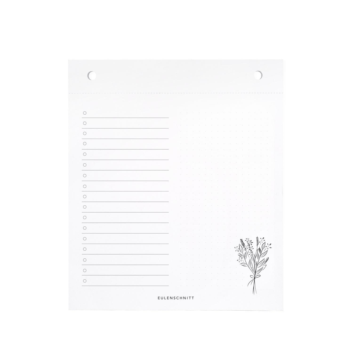 Eulenschnitt Nachfüllblock Blumenstrauß