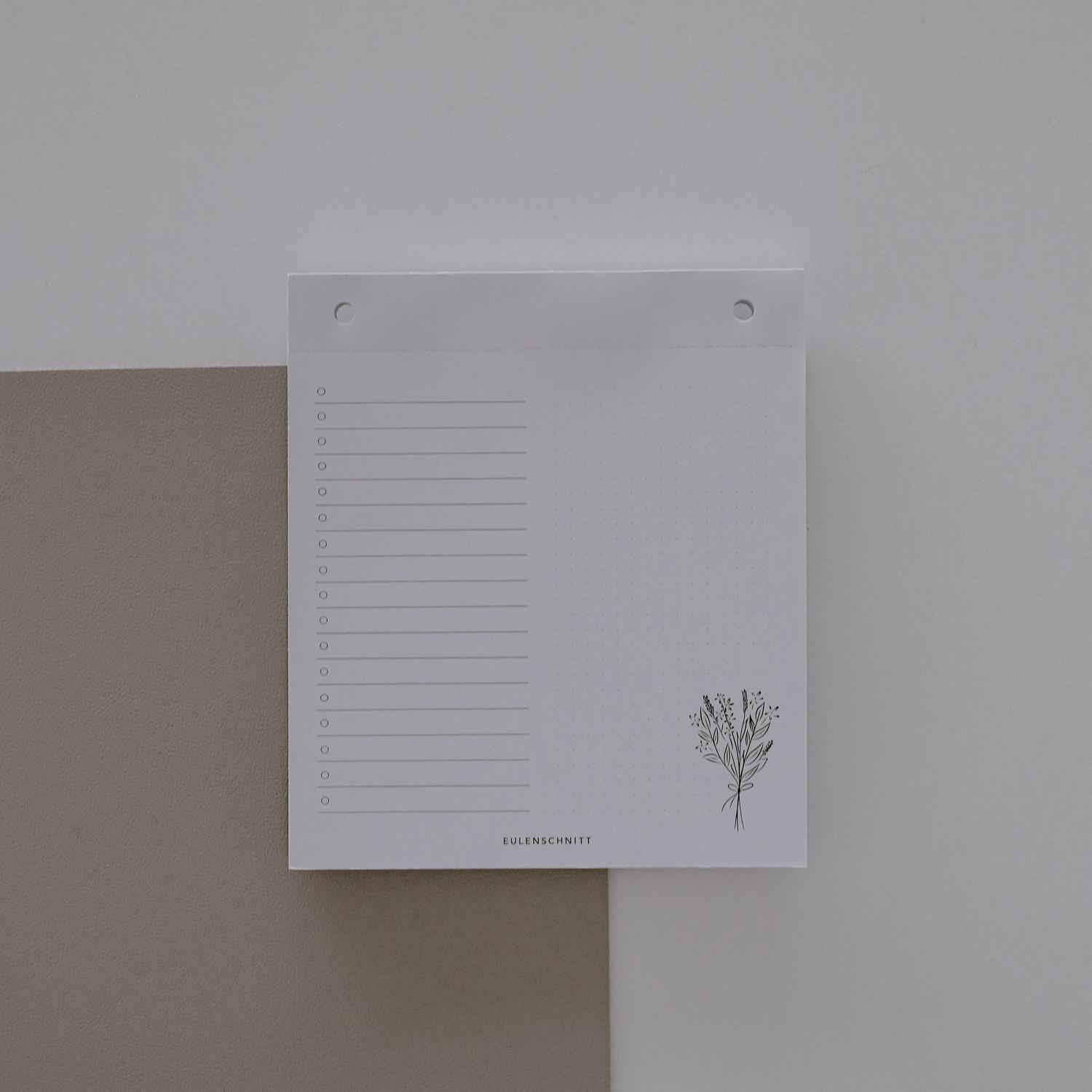 Eulenschnitt Nachfüllblock Blumenstrauß