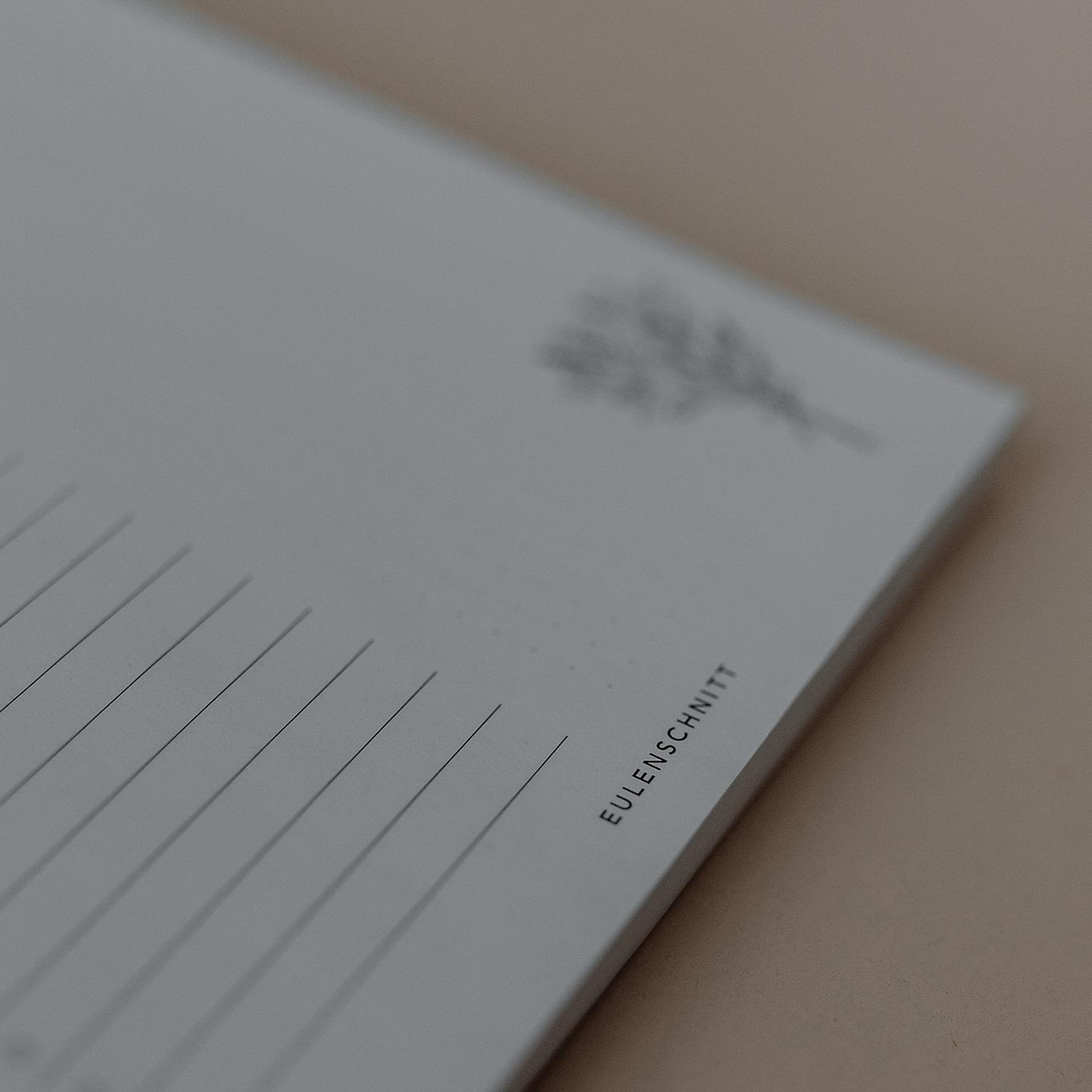 Eulenschnitt Nachfüllblock Blumenstrauß