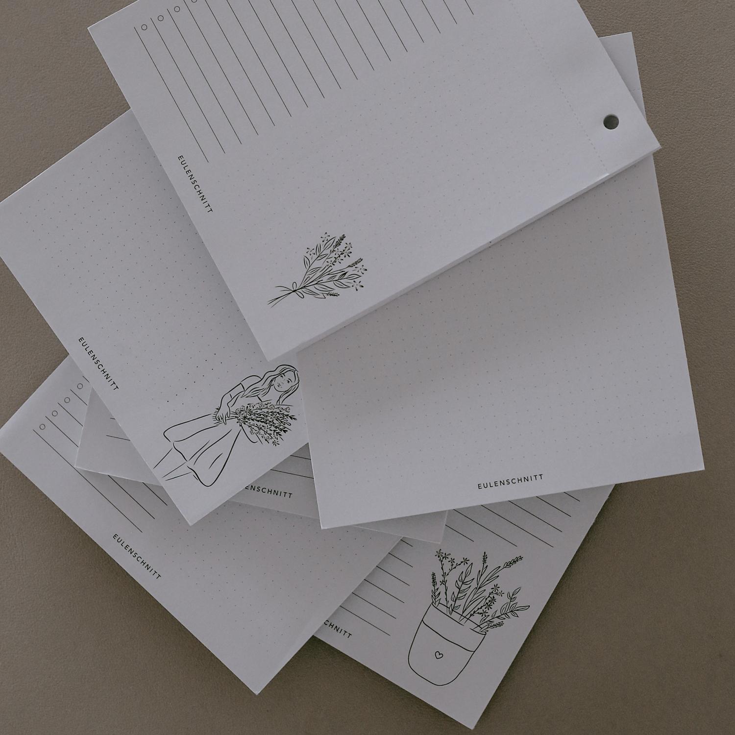 Eulenschnitt Nachfüllblock Punkte