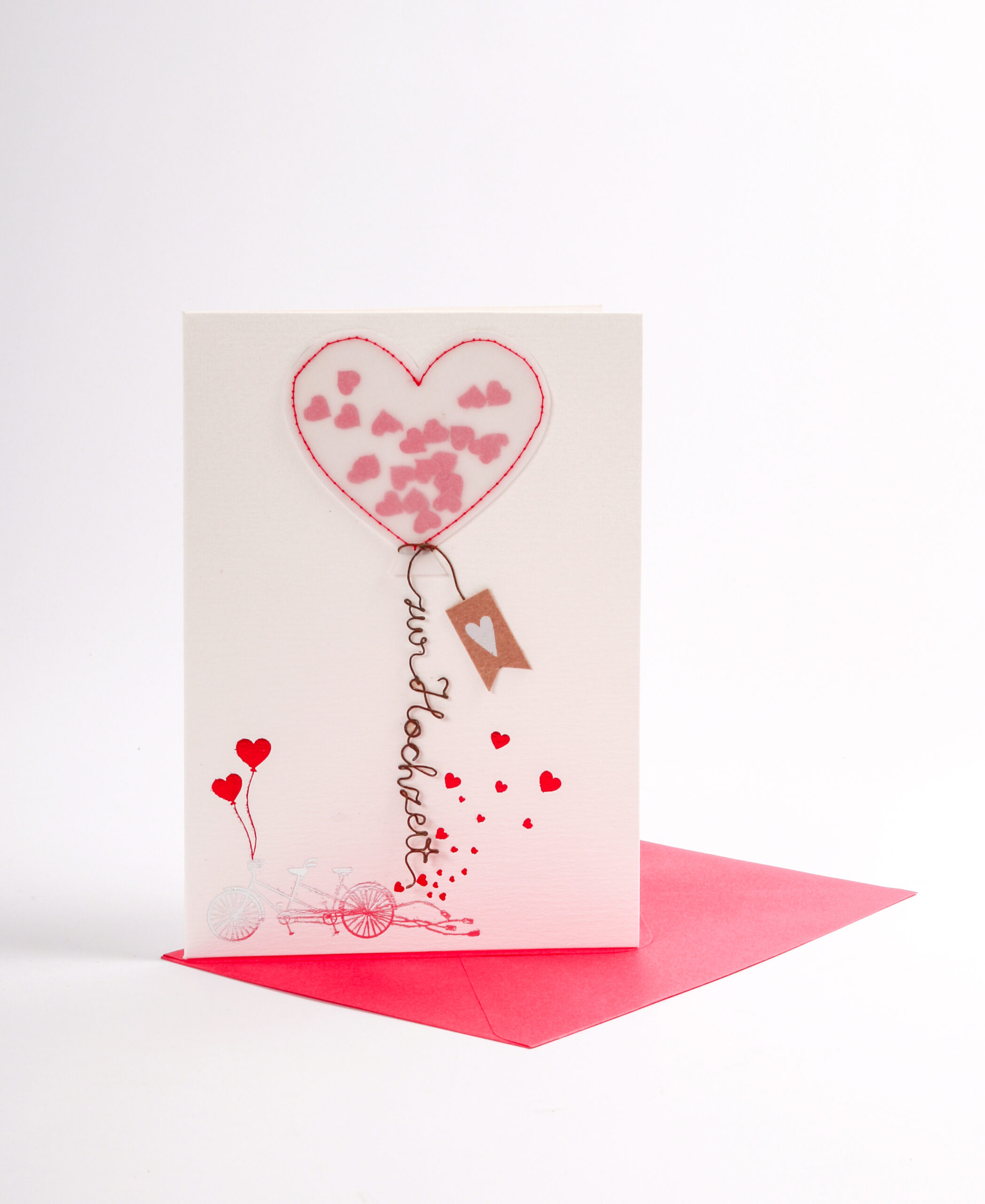 Goodoldfriends Luftballonkarte Hochzeit