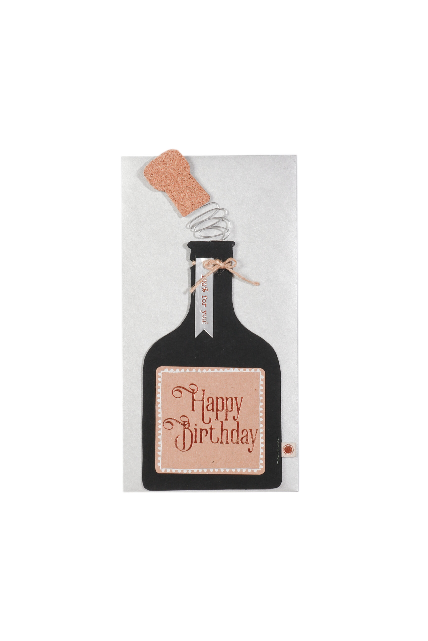 Goodoldfriends Knallkorkenkarte Happy Birthday