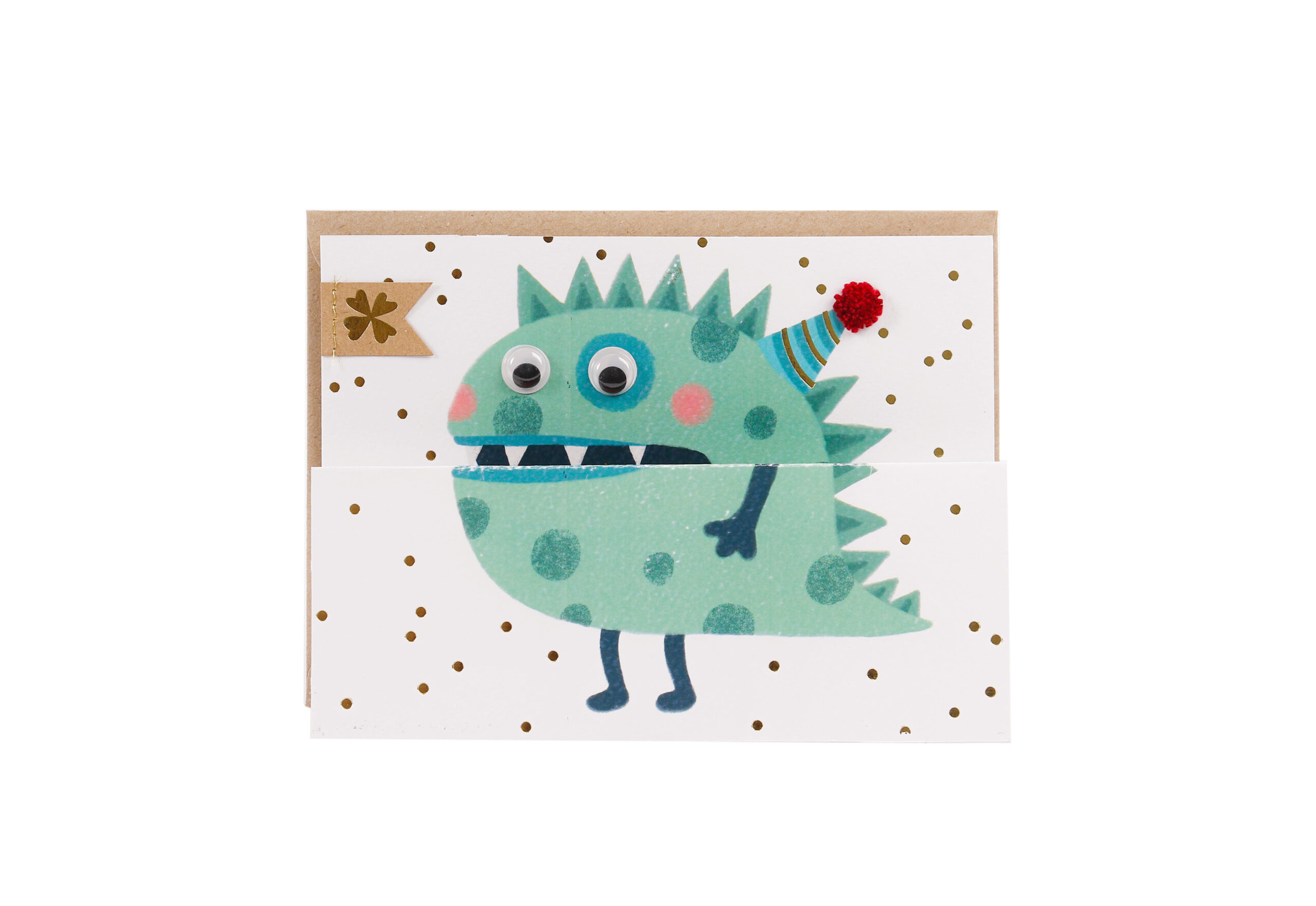 Goodoldfriends Monsterkarte Grünes Monster