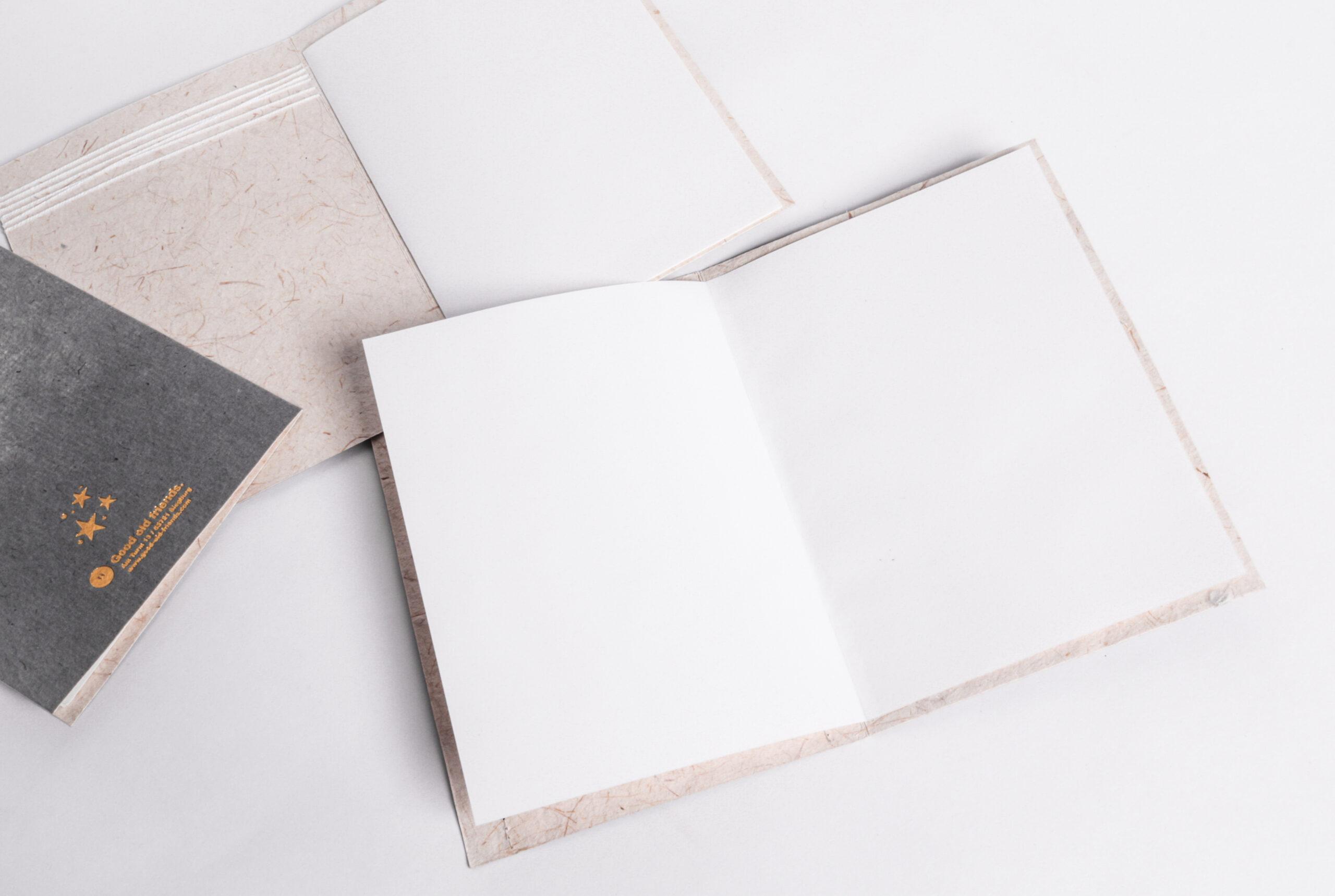 Goodoldfriends Blätter Trauerkarte Blatt