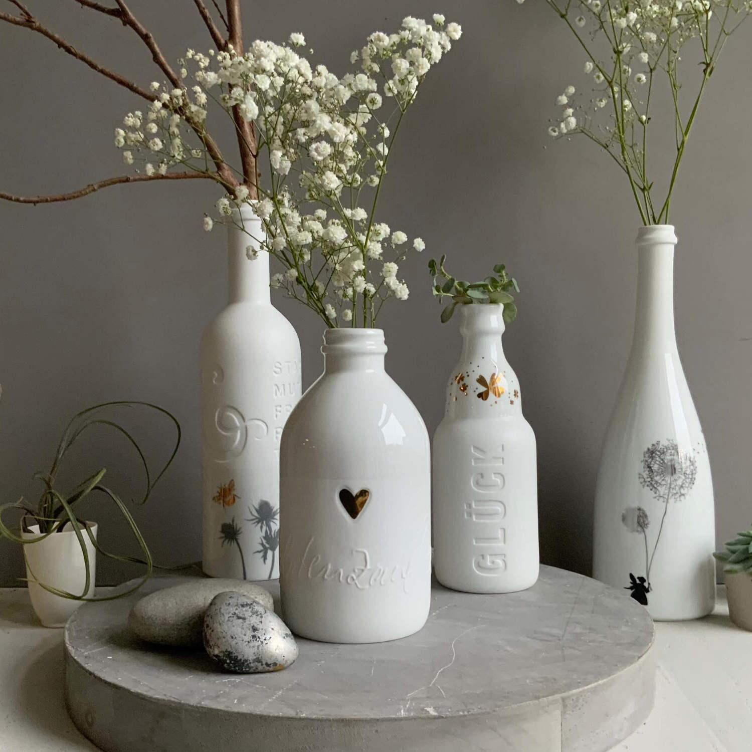 Goodoldfriends Flaschenvase Blütenzauber