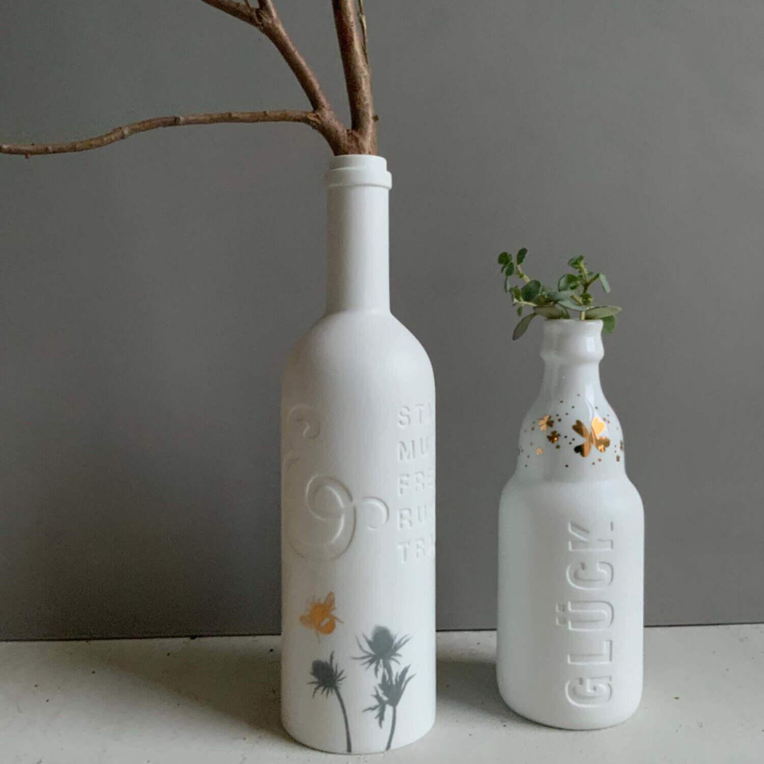 Goodoldfriends Flaschenvase Glück