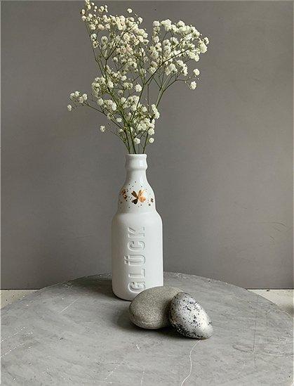 Goodoldfriends Flaschenvase Glück