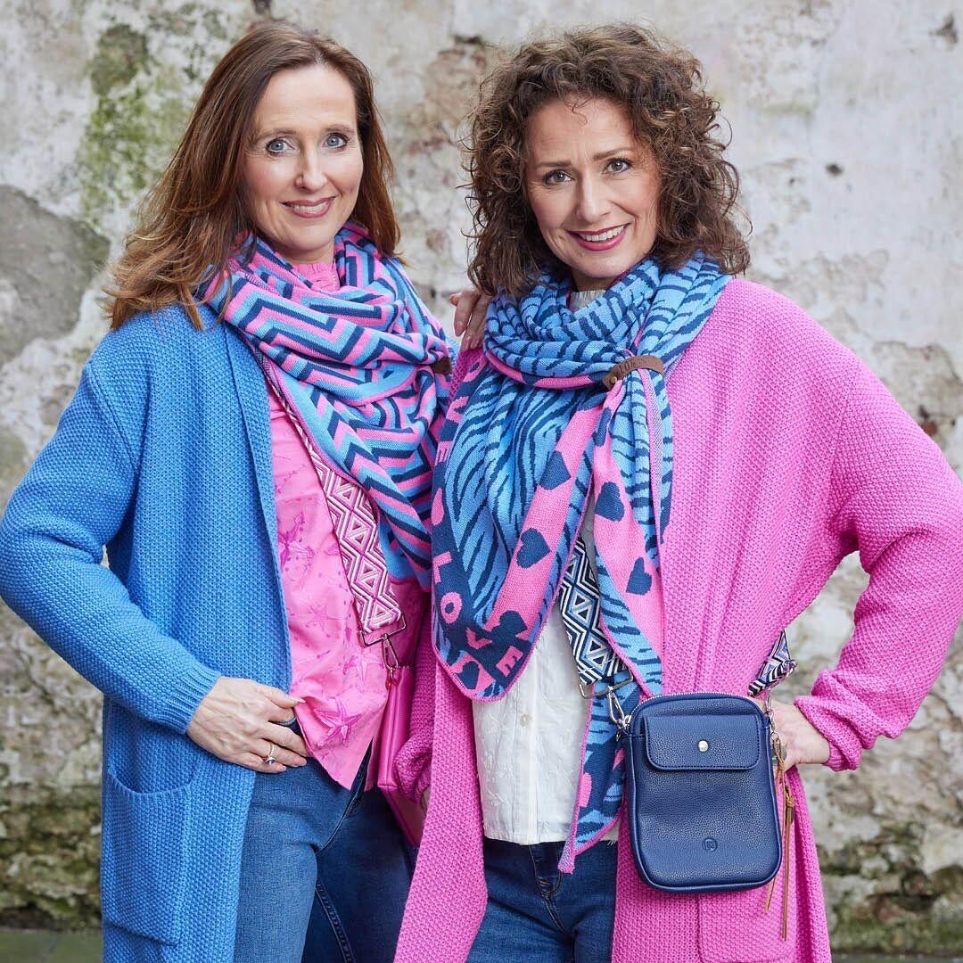 Lot83 Sommerschal Mae blau