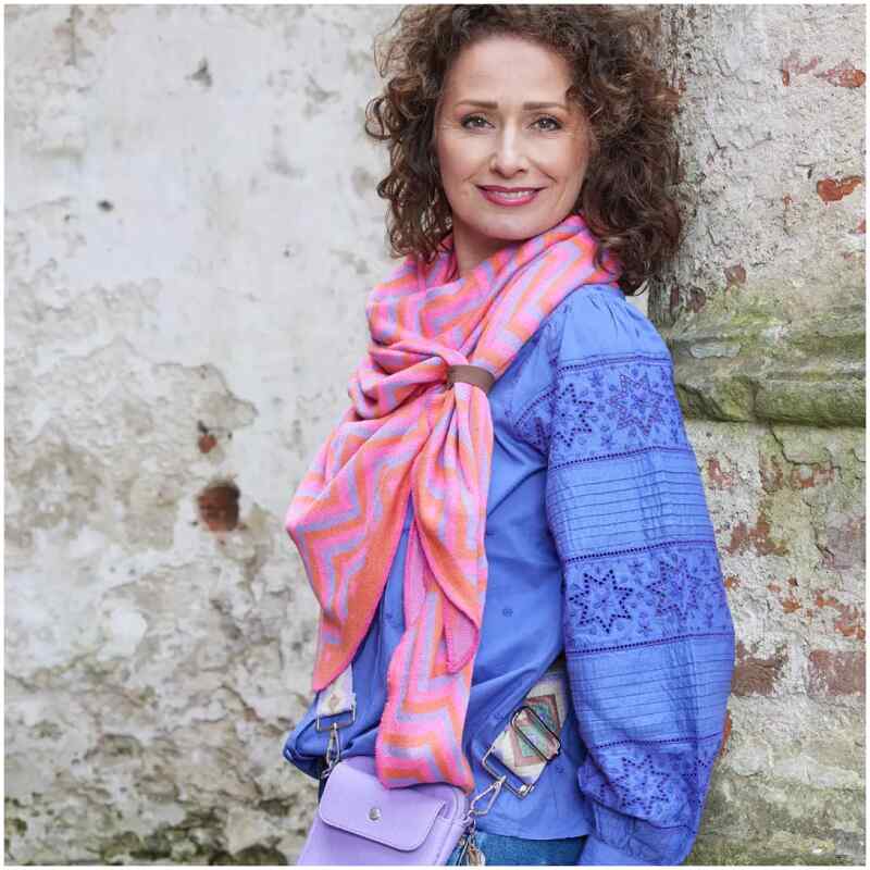 Lot83 Sommerschal Lizzy violett 5 Lot83 Sommerschal Lizzy violett